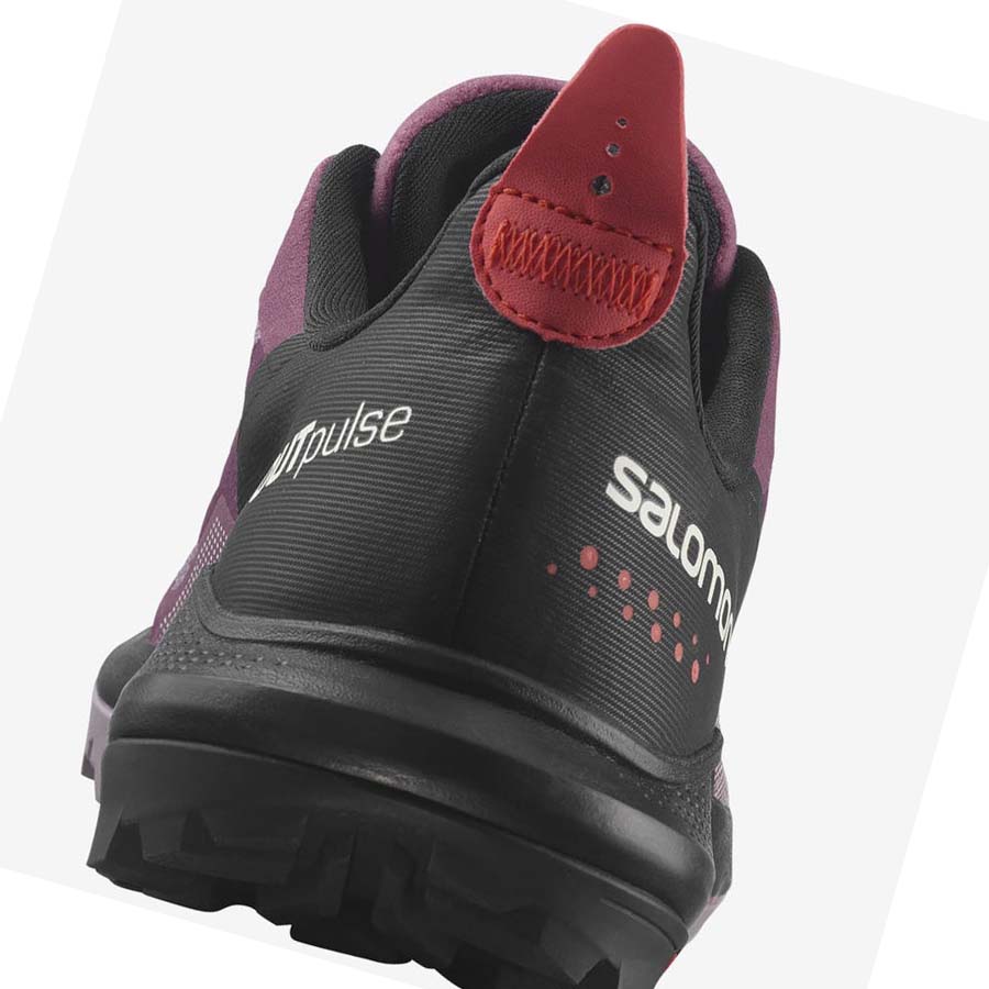 Salomon WoOUTPULSE GORE-TEX Túracipő Női Lila | HU 2787AHK